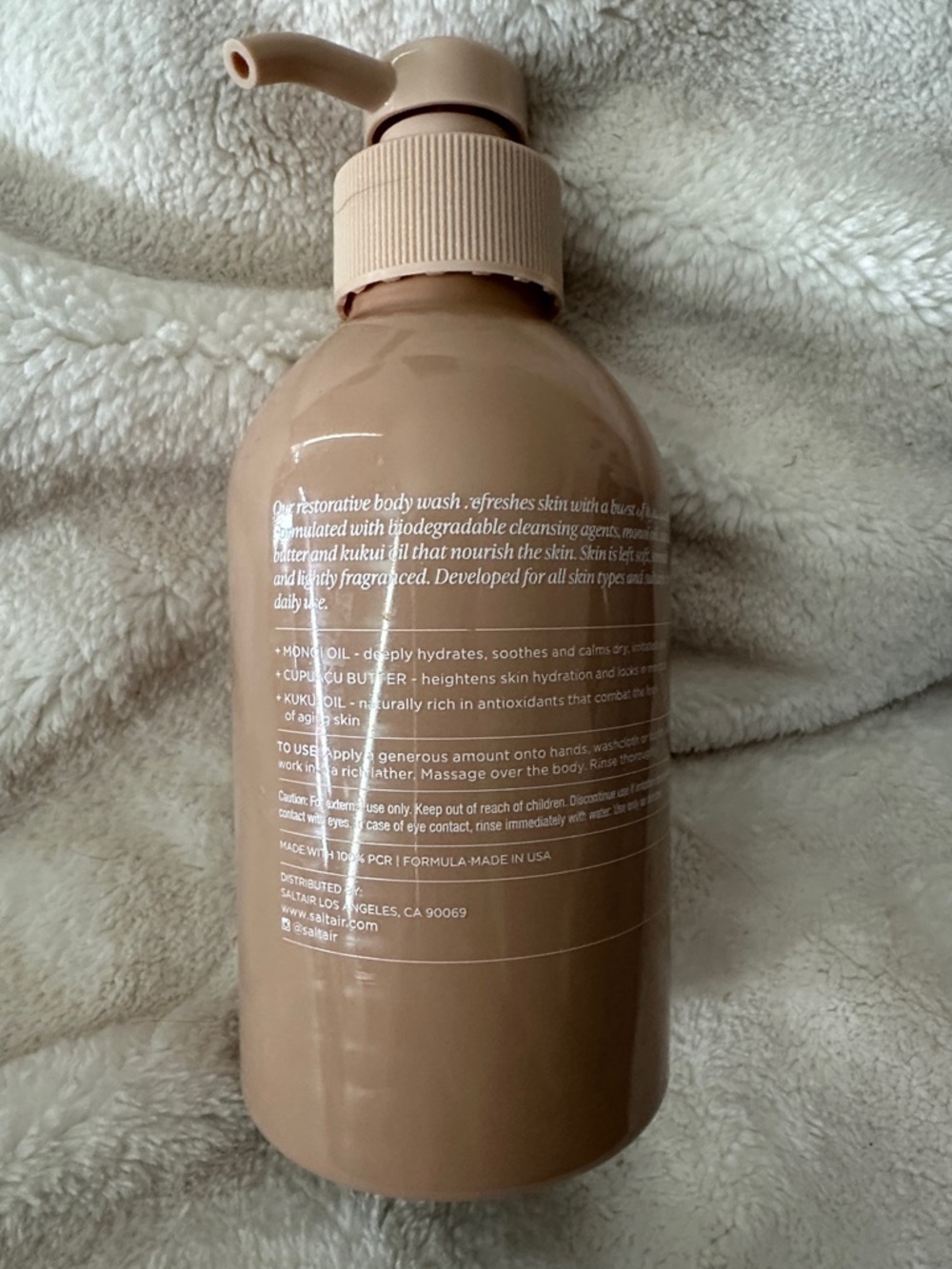 Saltair Santal Bloom Rejuvenating Serum Body Wash – Nude - Picture 2 of 2